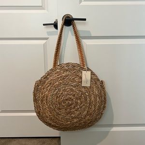 UNIVERSAL THREAD raffia tote